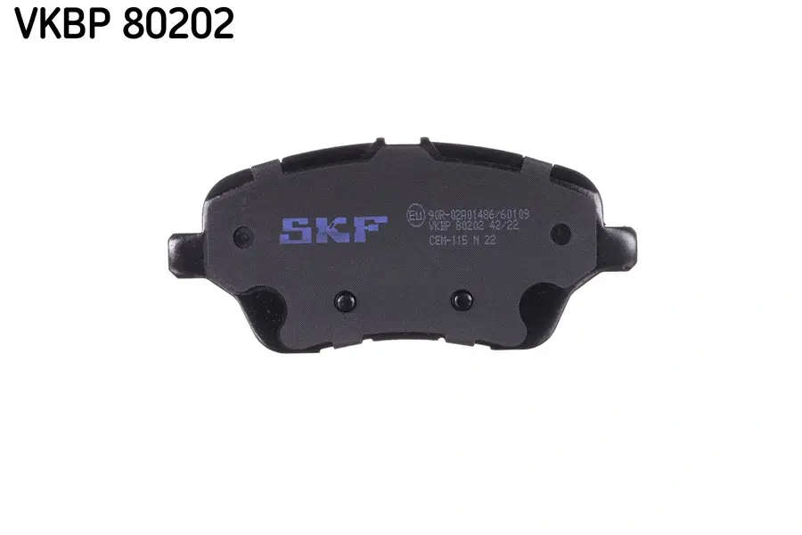 Передні тормозні (гальмівні) колодки SKF VKBP80202 (фото 1)