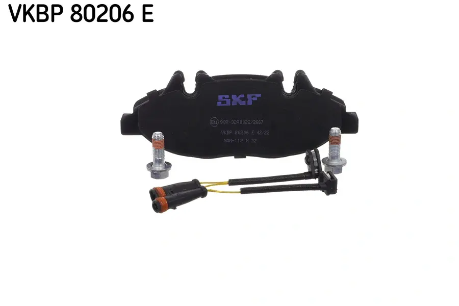 Передние тормозные колодки SKF VKBP 80206 E