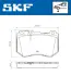 Передні тормозні (гальмівні) колодки SKF VKBP 80287 (фото 2)