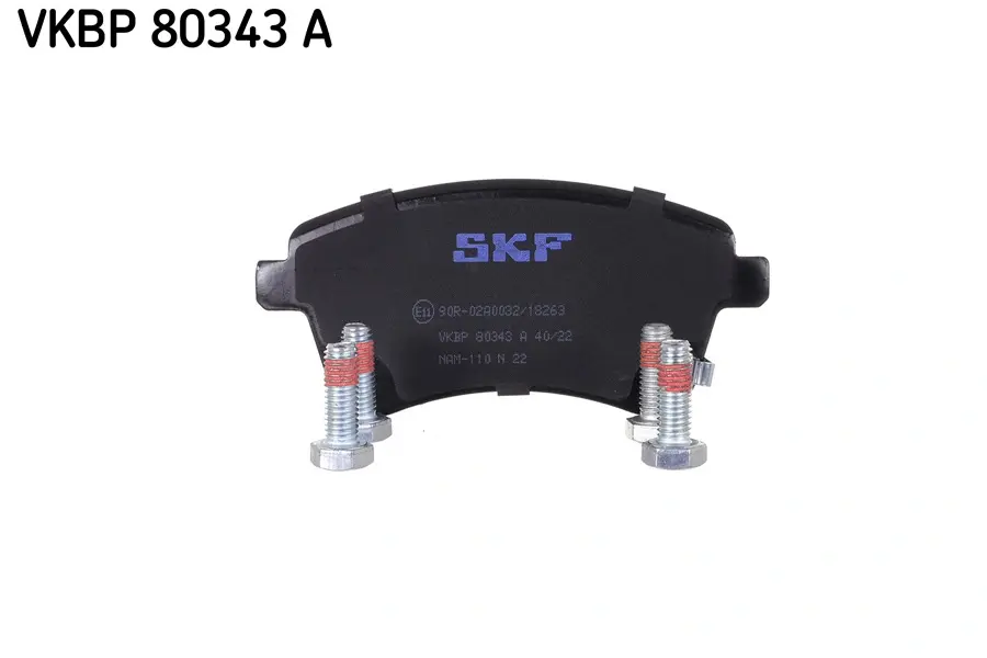 Передні тормозні (гальмівні) колодки SKF VKBP80343A (фото 1)
