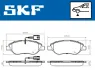 Передние тормозные колодки SKF VKBP 80395 E