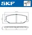 Передні тормозні (гальмівні) колодки SKF VKBP80457 (фото 2)