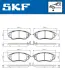 Тормозні (гальмівні) колодки SKF VKBP 80555 A (фото 6)