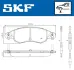 Передні тормозні (гальмівні) колодки SKF VKBP 80607 E (фото 6)