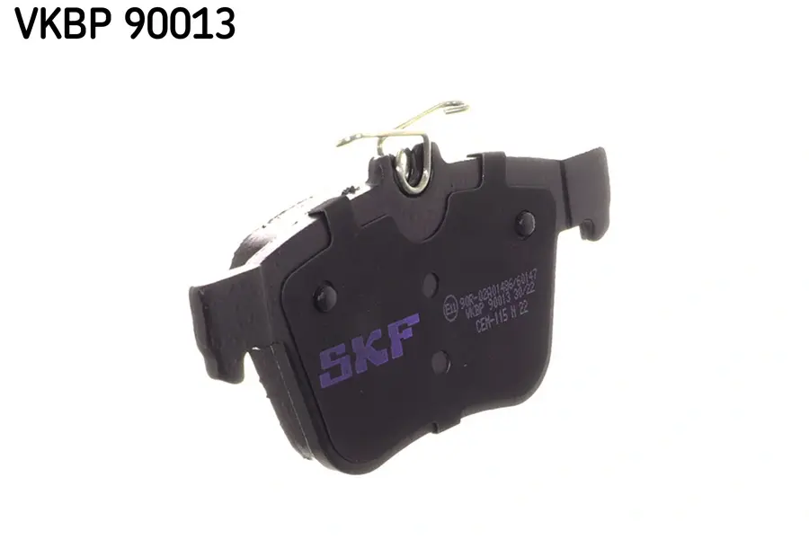 Тормозні (гальмівні) колодки SKF VKBP 90013 (фото 1)