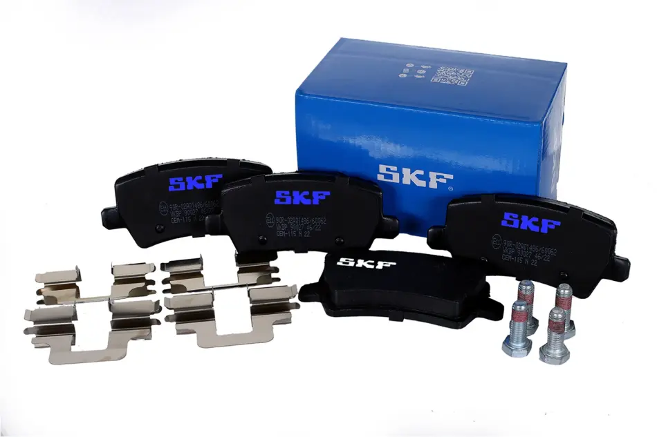Задні тормозні (гальмівні) колодки SKF VKBP90027 (фото 1)