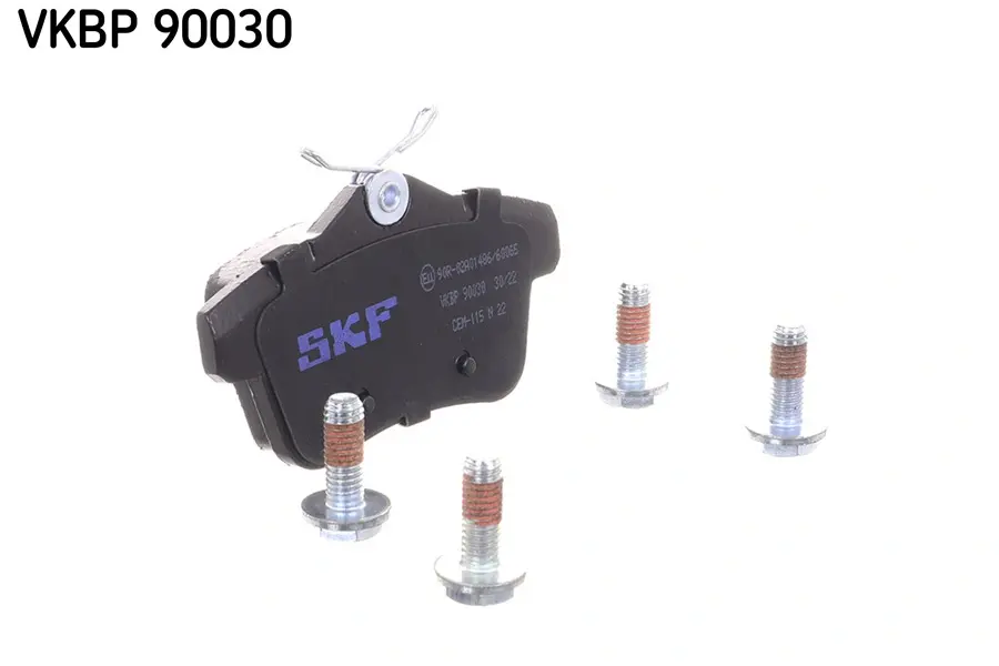 Задні тормозні (гальмівні) колодки SKF VKBP 90030 (фото 1)