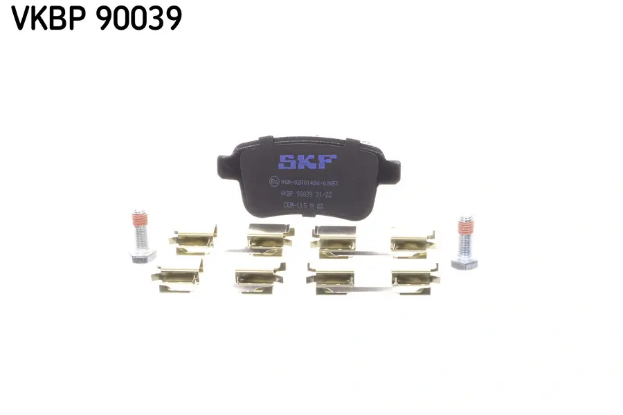 Тормозні (гальмівні) колодки SKF VKBP90039 (фото 1)