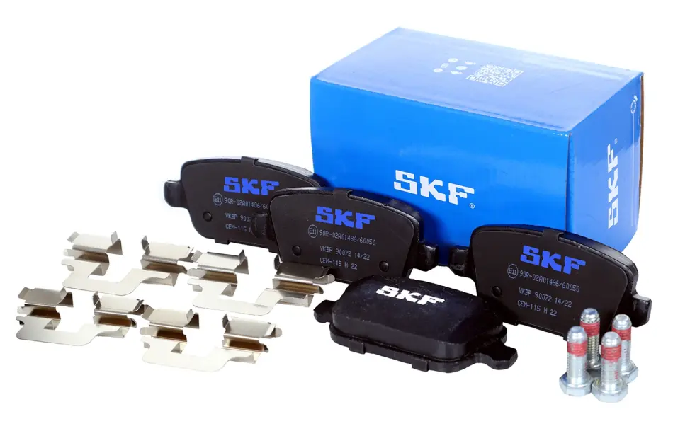 Задні тормозні (гальмівні) колодки SKF VKBP90072 (фото 1)