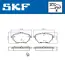 Задні тормозні (гальмівні) колодки SKF VKBP 90101 (фото 2)