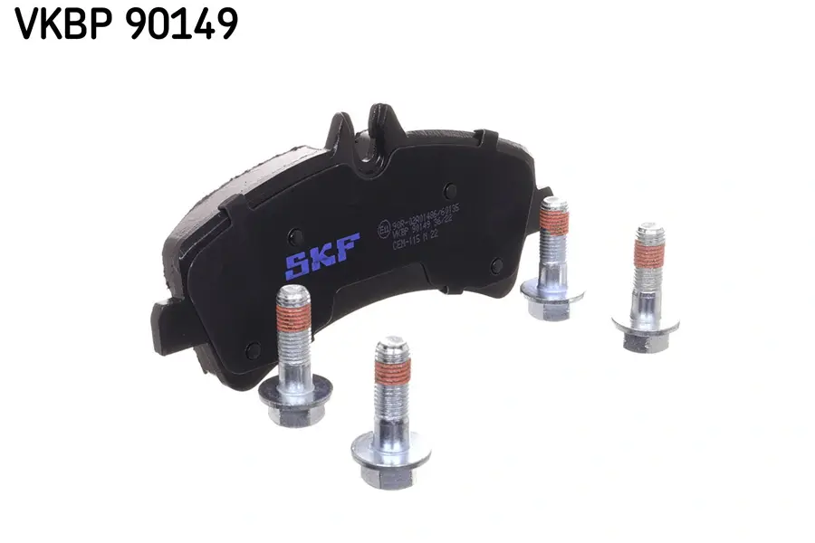 Задні тормозні (гальмівні) колодки SKF VKBP90149 (фото 1)