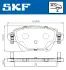 Задні тормозні (гальмівні) колодки SKF VKBP90170 (фото 2)
