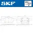 Задні тормозні (гальмівні) колодки SKF VKBP90178 (фото 6)