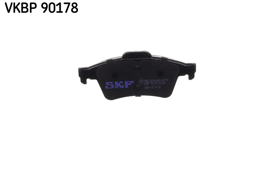 Задні тормозні (гальмівні) колодки SKF VKBP90178 (фото 1)