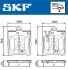 Задні тормозні (гальмівні) колодки SKF VKBP 90199 (фото 2)