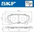 Задні тормозні (гальмівні) колодки SKF VKBP90208A (фото 2)