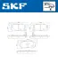 Задні тормозні (гальмівні) колодки SKF VKBP90340A (фото 2)
