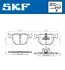 Задні тормозні (гальмівні) колодки SKF VKBP90372 (фото 2)