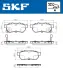 Задні тормозні (гальмівні) колодки SKF VKBP90381A (фото 2)