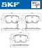 Задние тормозные колодки SKF VKBP90458A