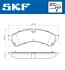 Задние тормозные колодки SKF VKBP90534