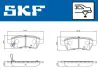 Задні тормозні (гальмівні) колодки SKF VKBP90597A (фото 2)