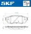 Задние тормозные колодки SKF VKBP90630