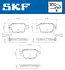 Задние тормозные колодки SKF VKBP 90767 E
