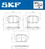 Задні тормозні (гальмівні) колодки SKF VKBP90846A (фото 2)