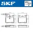 Задні тормозні (гальмівні) колодки SKF VKBP 91032 E (фото 2)