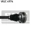 Привідний вал SKF VKJC4974