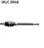 RENAULT Напіввісь передн. прав. CLIO IV 1.2 TCe 120 16-21 SKF VKJC 8948