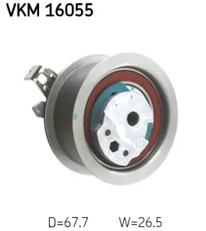 Ролик модуля натягувача ременя SKF VKM 16055