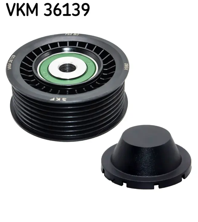 Ролик паразитний NISSAN/RENAULT Qashqai/Captur/Logan/Megane \'\'0.9-1.2TCe \'\'12>> SKF VKM36139 (фото 1)