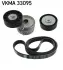 Комплект доріжкового ремня SKF VKMA 33095