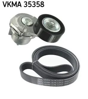 Роликовий модуль натягувача ременя (ролик, ремінь) SKF VKMA 35358