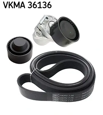 Роликовий модуль натягувача ременя (ролик, ремінь) SKF VKMA36136
