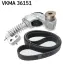 К-т,поліклиновий пас+натягувач SKF VKMA36151