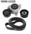 Роликовий модуль натягувача ременя (ролик, ремінь) SKF VKMA 61025