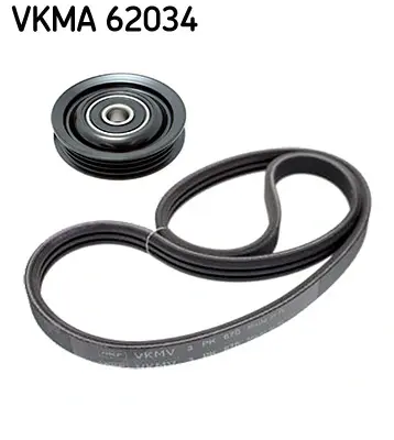 Роликовий модуль натягувача ременя (ролик, ремінь) SKF VKMA62034