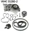Комплект ГРМ, пас+ролик+помпа SKF VKMC012802
