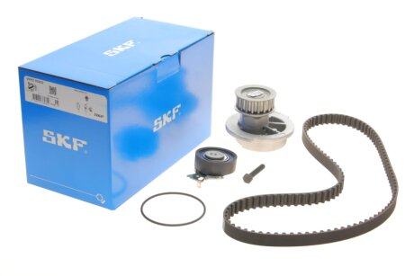 Комплект (ремінь+ролик+помпа) skf VKMC90202
