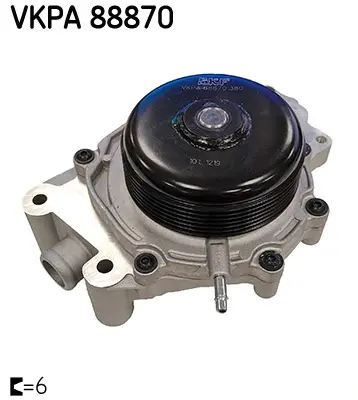 DB помпа води W204,212,M-class W166,S-class W221 2.2CDI 08- SKF VKPA88870