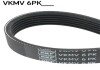 Доріжковий пас VKMV 6PK1026