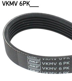 Доріжковий пас skf VKMV 6PK1026