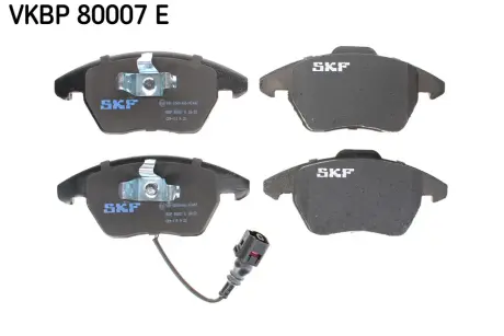 Передні тормозні (гальмівні) колодки SKF VKBP80007E Шкода Октавия а5