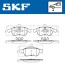 Колодки ручного (стоячого) тормоза skf VKBP 80015