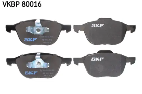 Передні тормозні (гальмівні) колодки SKF VKBP80016 Мазда 3 bl
