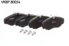 Передние тормозные колодки SKF VKBP80034