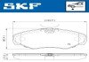 Передні тормозні (гальмівні) колодки skf VKBP 80034